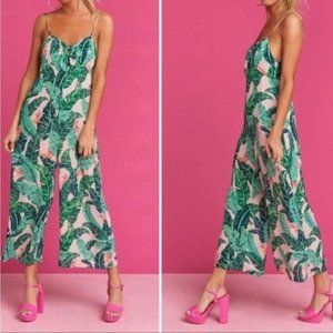 Show Me Your Mumu Paolo Playsuit Beverly Barbie Large Fits Medium